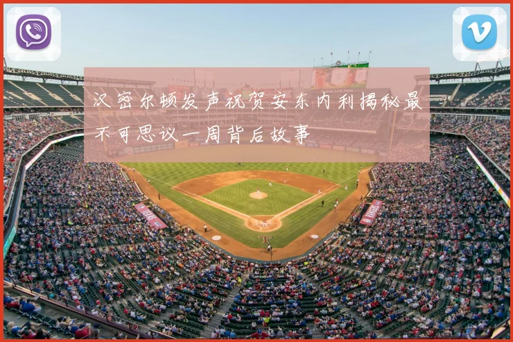 汉密尔顿发声祝贺安东内利揭秘最不可思议一周背后故事